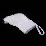 Maxbell 8.6 inch Plush Christmas Stocking Gift/Treat Bags 22cm White Mouth