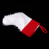 Maxbell 8.6 inch Plush Christmas Stocking Gift/Treat Bags 35cm Red Mouth