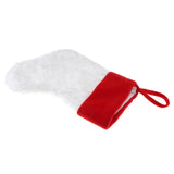 Maxbell 8.6 inch Plush Christmas Stocking Gift/Treat Bags 35cm Red Mouth