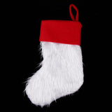 Maxbell 8.6 inch Plush Christmas Stocking Gift/Treat Bags 35cm Red Mouth