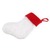 Maxbell 8.6 inch Plush Christmas Stocking Gift/Treat Bags 35cm Red Mouth