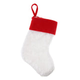 Maxbell 8.6 inch Plush Christmas Stocking Gift/Treat Bags 35cm Red Mouth