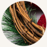 Maxbell Christmas Rattan Wreath Garland Welcome Door Hanging Decor Ornaments Santa 2