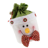 Maxbell Christmas Candy Bags Sack Drawstring Bag Xmas Gift Packing Pocket Snowman