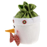 Maxbell Christmas Candy Bags Sack Drawstring Bag Xmas Gift Packing Pocket Snowman