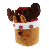 Maxbell Christmas Candy Bags Sack Drawstring Bag Xmas Gift Packing Pocket Elk