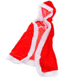 Maxbell Christmas Cosplay Red Cloak Festival Hooded Cape Fancy Dress Costume Props