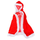 Maxbell Christmas Cosplay Red Cloak Festival Hooded Cape Fancy Dress Costume Props