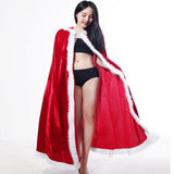 Maxbell Christmas Cosplay Red Cloak Festival Hooded Cape Fancy Dress Costume Props