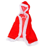 Maxbell Christmas Cosplay Red Cloak Festival Hooded Cape Fancy Dress Costume Props
