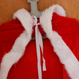 Maxbell Christmas Cosplay Red Cloak Festival Hooded Cape Fancy Dress Costume Props