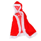 Maxbell Christmas Cosplay Red Cloak Festival Hooded Cape Fancy Dress Costume Props