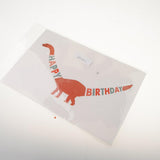 Maxbell Cute Dinosaur Happy Birthday Banner Kid Birthday Party Hanging Decoration