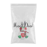 Maxbell Christmas Tableware Bags Dinner Flatware Holder Decoration Snowman B
