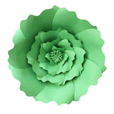 Max Rose Paper Flower Backdrop Wall DIY Birthday Wedding Party Decor Deep Green