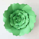 Max Rose Paper Flower Backdrop Wall DIY Birthday Wedding Party Decor Deep Green