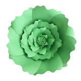 Max Rose Paper Flower Backdrop Wall DIY Birthday Wedding Party Decor Deep Green