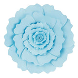 Maxbell DIY Paper Flowers Wall Art Backdrop Decor Wedding Party Photobooth Blue