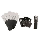 Maxbell 12pcs Groom Tuxedo Paper Candy Boxes Gifts Boxes Wedding Party Favor