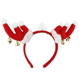 Max Christmas Reindeer Antler Headband Festival Party Decorations Red 1