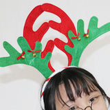 Christmas Reindeer Antler Headband Festival Party Decorations Red 2