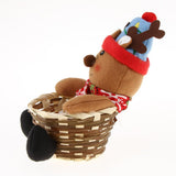 Max Christmas Gift Candy Storage Basket Xmas Party Home Decor Deer