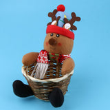 Max Christmas Gift Candy Storage Basket Xmas Party Home Decor Deer