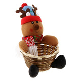 Max Christmas Gift Candy Storage Basket Xmas Party Home Decor Deer