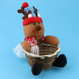 Max Christmas Gift Candy Storage Basket Xmas Party Home Decor Deer