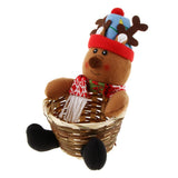 Max Christmas Gift Candy Storage Basket Xmas Party Home Decor Deer