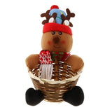 Max Christmas Gift Candy Storage Basket Xmas Party Home Decor Deer