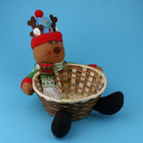 Max Christmas Gift Candy Storage Basket Home Party Table Decor Deer