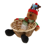 Max Christmas Gift Candy Storage Basket Home Party Table Decor Deer