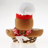 Max Christmas Gift Candy Storage Basket Home Party Table Decor Gingerbread Man