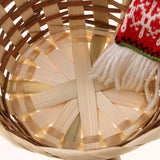 Max Christmas Gift Candy Storage Basket Home Party Table Decor Gingerbread Man