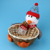 Max Christmas Gift Candy Storage Basket Home Party Table Decor Penguin