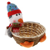 Max Christmas Gift Candy Storage Basket Home Party Table Decor Penguin