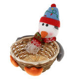 Max Christmas Gift Candy Storage Basket Home Party Table Decor Penguin