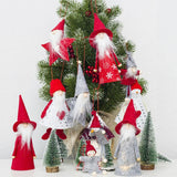 Maxbell 3pcs Christmas Red Hat Doll Xmas Tree Decor Hanging Ornaments Kids Gift Toys