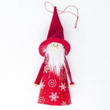 Maxbell 3pcs Christmas Red Hat Doll Xmas Tree Decor Hanging Ornaments Kids Gift Toys