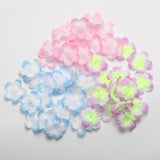 Maxbell 500pcs Artificial Plum Blossom Petals Wedding Confetti DIY Accessory Multi