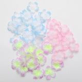 Maxbell 500pcs Artificial Plum Blossom Petals Wedding Confetti DIY Accessory Multi