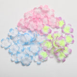 Maxbell 500pcs Artificial Plum Blossom Petals Wedding Confetti DIY Accessory Multi