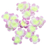 Max 500pcs Artificial Plum Blossom Petals Wedding Confetti DIY Accessory Purple
