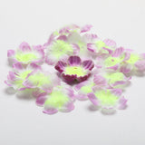 Max 500pcs Artificial Plum Blossom Petals Wedding Confetti DIY Accessory Purple