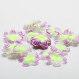 Max 500pcs Artificial Plum Blossom Petals Wedding Confetti DIY Accessory Purple