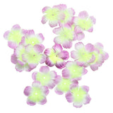 Max 500pcs Artificial Plum Blossom Petals Wedding Confetti DIY Accessory Purple
