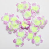 Max 500pcs Artificial Plum Blossom Petals Wedding Confetti DIY Accessory Purple