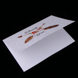 6 Pieces Creative Envelope Thank You Greeting Cards Tanksgiving Day Gifts F