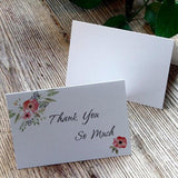 Max 6 Pieces Creative Envelope Thank You Greeting Cards Tanksgiving Day Gifts G